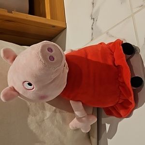 3 for $30- Peppa Pig Hug N' Oink Plush Stuffed Animal Toy, Large 12"